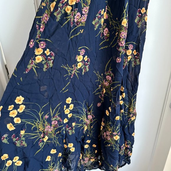 NWT Reformation Winslow Maxi Dress Plus Sz 1X in Mademoiselle Sheer Kimono - Picture 11 of 11